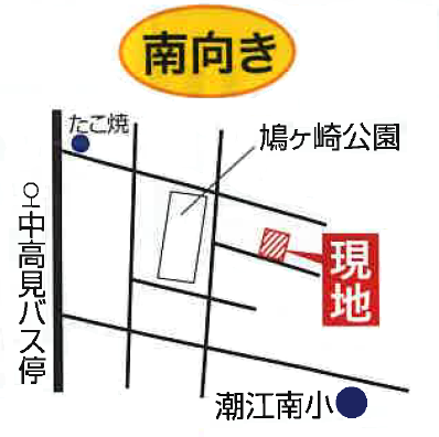 北竹島町　案内図