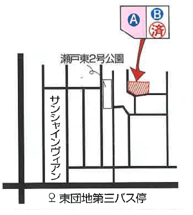 瀬戸東町 案内図 介良 案内図